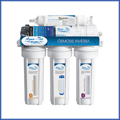 Purificador y Filtro de Agua Osmosis Inversa 50 GPD